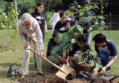 Dr. Jane Goodall's Roots and Shoots program