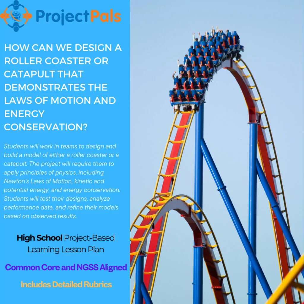Design a roller coaster or catapult