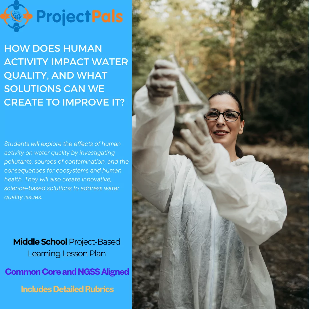 How does human activity impact water quality