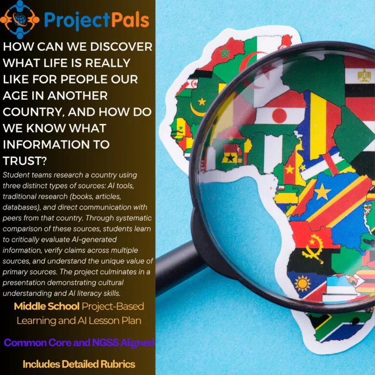 AI-guided global communication project